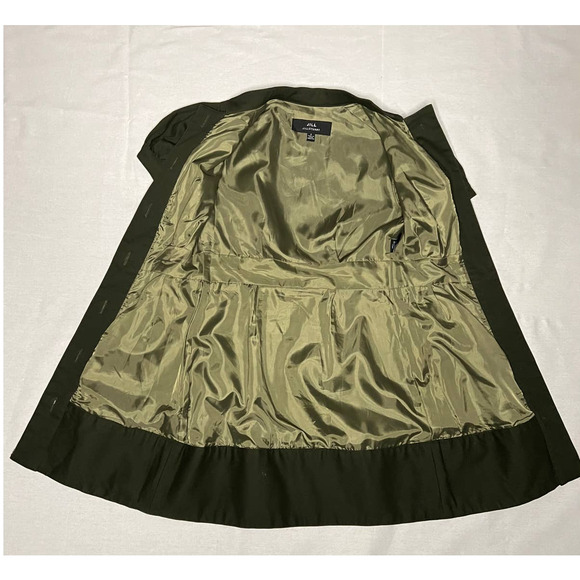 Women's Jill Stuart Dress Military Utility Mini Dress Army Green Unique Size 0 - Picture 4 of 6